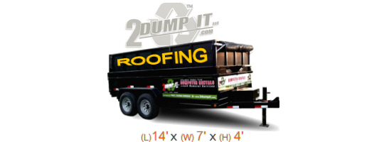 Roofing Dumpster, Shingle Disposal Dumpster