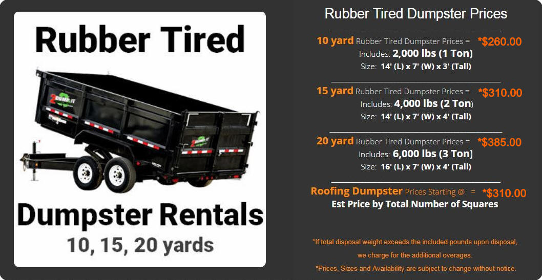  Dumpster Rental St. Louis, MO, Roll Off Dumpster Rentals